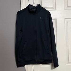 Under Armour Midnight Black Zip-Up Jacket